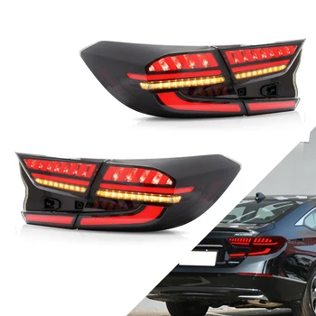 VLAND Car Styling Taillight For Honda Accord 10th 2017-2019 Full LED Sequential Turn Signal Rear Lamps Assembly Plug and Play
VLAND Car Styling Taillight For Honda Accord 10th 2017-2019 Full LED Sequential Turn Signal Rear Lamps Assembly Plug and Play