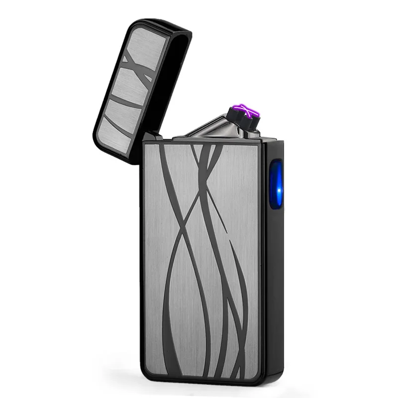 Dae Production Factory Wholesale Pipe Cigar USB Charging Lighter Cool Double Arc Metal Double Plated Ignition
Dae Production Factory Wholesale Pipe Cigar USB Charging Lighter Cool Double Arc Metal Double Plated Ignition