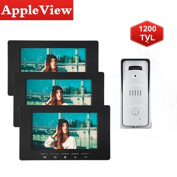 7 Inch Video Door Phone Intercom System Silver/Black Call Panel 7-inch Color Monitor and HD Camera with Door Release Mute Mode
7 Inch Video Door Phone Intercom System Silver/Black Call Panel 7-inch Color Monitor and HD Camera with Door Release Mute Mode