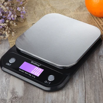 Portable Digital Kitchen Scale LED Electronic Precision Scales Postal Food Balance Measuring Weight Digital Stainless Steel
Portable Digital Kitchen Scale LED Electronic Precision Scales Postal Food Balance Measuring Weight Digital Stainless Steel