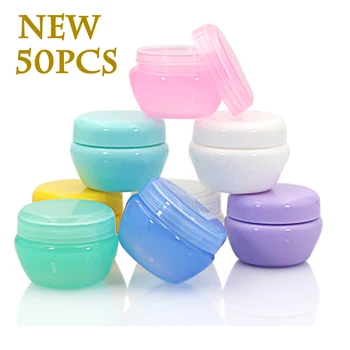 Wholesale 50Pcs 10g/0.35oz Plastic Empty Makeup Jars Sample Bottle Travel Face Cream Balm Lotion Cosmetic Container
Wholesale 50Pcs 10g/0.35oz Plastic Empty Makeup Jars Sample Bottle Travel Face Cream Balm Lotion Cosmetic Container