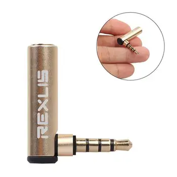 1PC 3.5mm Male to Female 90 Degree Right Angled Audio Adapter Audio Microphone Jack Stereo Plug Connector
1PC 3.5mm Male to Female 90 Degree Right Angled Audio Adapter Audio Microphone Jack Stereo Plug Connector