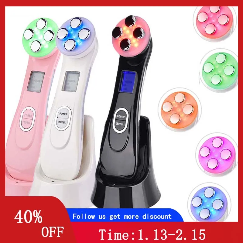 5in1 Radio Frequency Face LED Photon Skin Care Microcurrent Ultrasonic Vibration Slimming Nourish Face Lifting Massager Dropship
5in1 Radio Frequency Face LED Photon Skin Care Microcurrent Ultrasonic Vibration Slimming Nourish Face Lifting Massager Dropship
