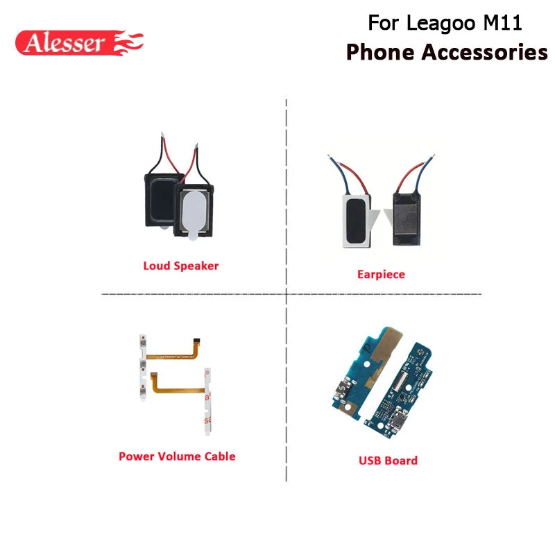 Alesser For Leagoo M11 USB Plug Charge Board Loud Speaker Assembly For Leagoo M11 Phone Earpiece Power Volume Cable In Stock
Alesser For Leagoo M11 USB Plug Charge Board Loud Speaker Assembly For Leagoo M11 Phone Earpiece Power Volume Cable In Stock