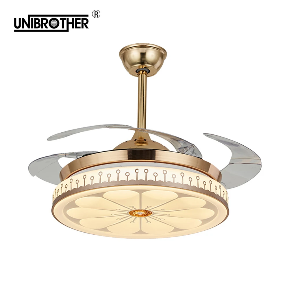 42 inch Lotus ceiling fan lamp Lights Remote Control bluetooth frequency conversion Invisible Leaves home Adjustable dimming
42 inch Lotus ceiling fan lamp Lights Remote Control bluetooth frequency conversion Invisible Leaves home Adjustable dimming
