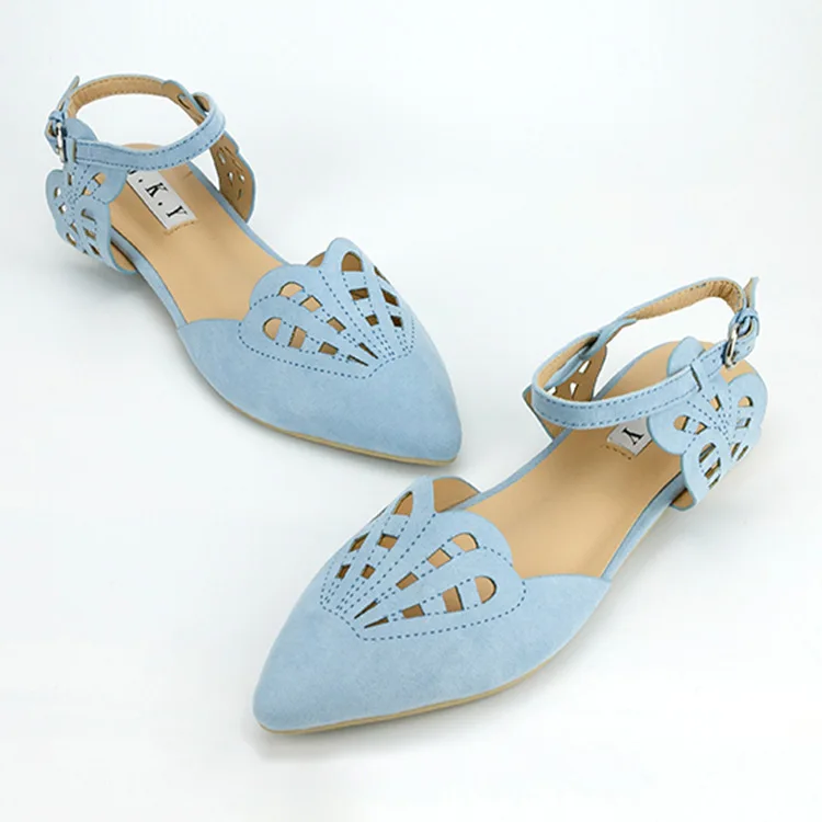 Ozhouzhan 2018 New Style Summer Pointed Flat WOMEN'S Shoes Closed-toe Flat Heel WOMEN'S Sandals Straight-line Buckle Hollow out
Ozhouzhan 2018 New Style Summer Pointed Flat WOMEN'S Shoes Closed-toe Flat Heel WOMEN'S Sandals Straight-line Buckle Hollow out