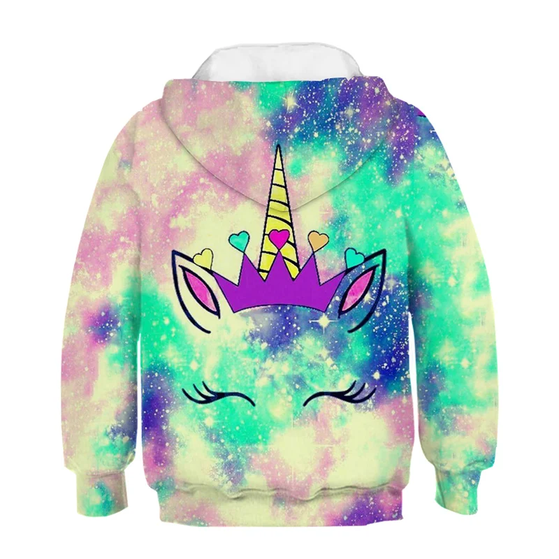 Sparkling Unicorn Black Hoodie Sparkling Unicorn Black Hoodie