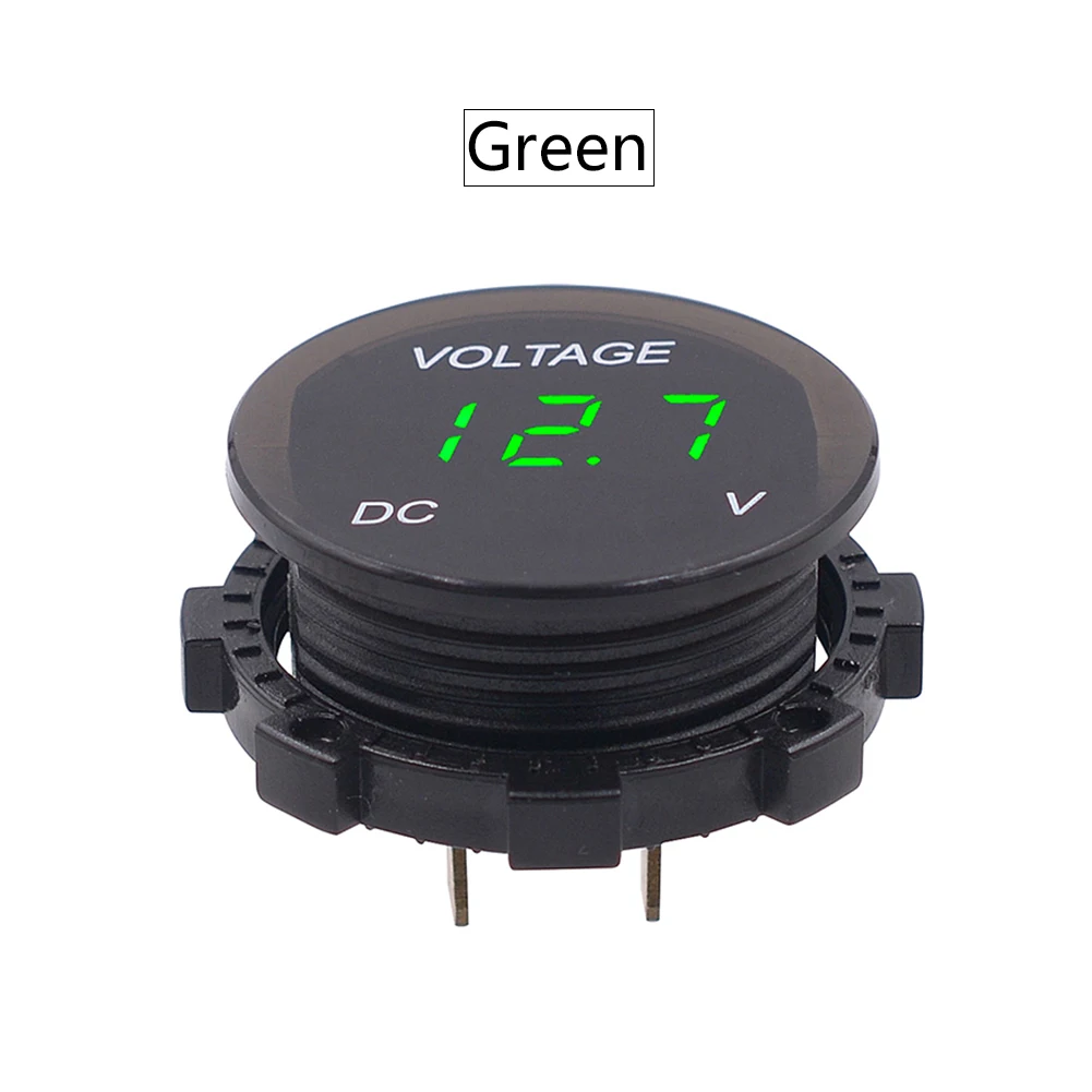 12V-24V Car Digital Panel Voltmeter Voltage Meter Tester Led Display for Auto Motorcycle Boat ATV Truck Refit Accessories
12V-24V Car Digital Panel Voltmeter Voltage Meter Tester Led Display for Auto Motorcycle Boat ATV Truck Refit Accessories