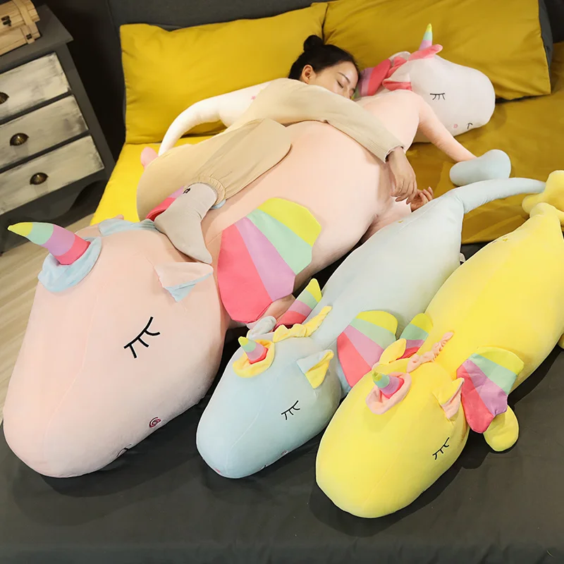 1pc 100-140cm Cute Lying Unicorn Plush Toys Cartoon Stuffed Soft Animal Pillow Sleeping Cushion Children Kids Birthday Gifts
1pc 100-140cm Cute Lying Unicorn Plush Toys Cartoon Stuffed Soft Animal Pillow Sleeping Cushion Children Kids Birthday Gifts