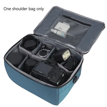Flexible Padded Portable Shockproof Partition Camera Insert Bag With Strap Top Handle Zipper Multifunction Lens Storage For DSLR
Flexible Padded Portable Shockproof Partition Camera Insert Bag With Strap Top Handle Zipper Multifunction Lens Storage For DSLR