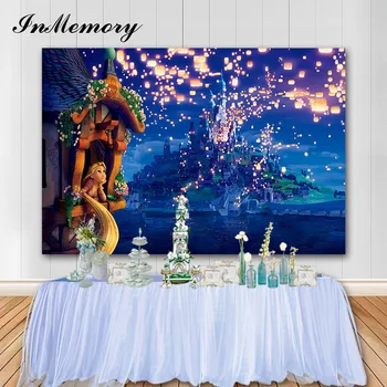 InMemory Tangled Rapunzel Princess Party Backgrounds Palace Castle Photography backdrop Girl Birthday Party Banner Studio Props
InMemory Tangled Rapunzel Princess Party Backgrounds Palace Castle Photography backdrop Girl Birthday Party Banner Studio Props