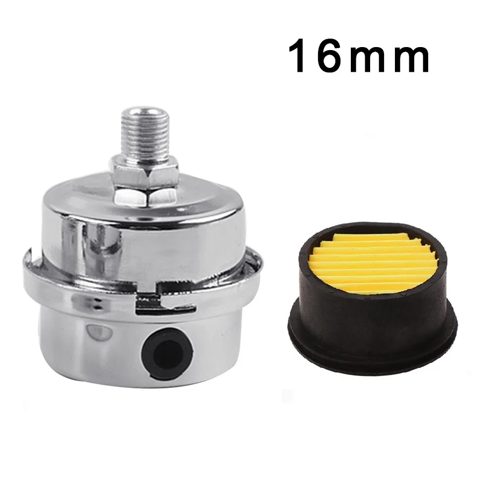 12.5/16/20mm Oil-Free Air Compressor Pump Noise Muffler Metal Electromagnetic Air Filter set Accessories Black
12.5/16/20mm Oil-Free Air Compressor Pump Noise Muffler Metal Electromagnetic Air Filter set Accessories Black