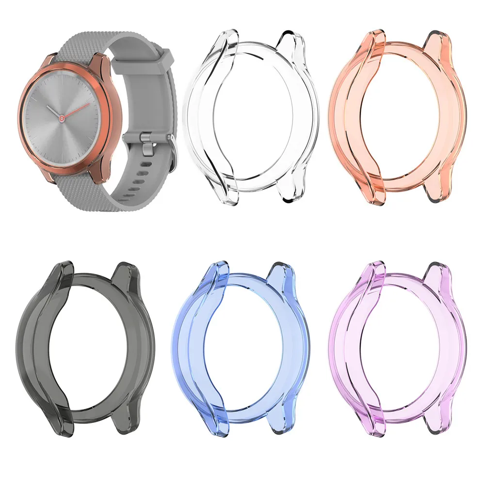 TPU Transparent Protective Case for Garmin Vivomove 3S Garminmove 3S Smart Watch Screen Protector Watch Cover Accessories
TPU Transparent Protective Case for Garmin Vivomove 3S Garminmove 3S Smart Watch Screen Protector Watch Cover Accessories