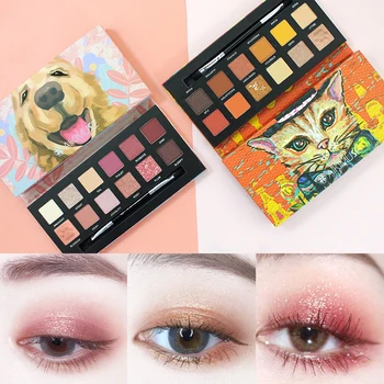 AIKIMUSE 12 Colors Eye Shadow Palette Matte Pearlescent Glitter Pigment Eye Shadow Eye Make-Up Cute Animal Cosmetics TSLM1
AIKIMUSE 12 Colors Eye Shadow Palette Matte Pearlescent Glitter Pigment Eye Shadow Eye Make-Up Cute Animal Cosmetics TSLM1