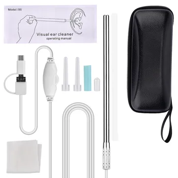 3 in 1 Ear Cleaning Endoscope USB HD Visual Ear Spoon 5.5mm 1.3MP Camera for Android PC Ear Pick Multifunctional Beauty Equipmen
3 in 1 Ear Cleaning Endoscope USB HD Visual Ear Spoon 5.5mm 1.3MP Camera for Android PC Ear Pick Multifunctional Beauty Equipmen
