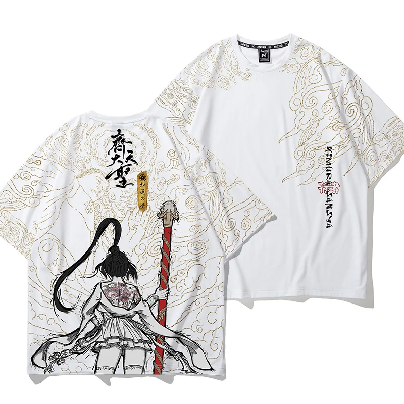 Summer New Hand-painted Men T-shirt Chinese Fashion Brand Trend Couple Clothes Short-sleeved Loose Round Neck Casual Boys Tees
Summer New Hand-painted Men T-shirt Chinese Fashion Brand Trend Couple Clothes Short-sleeved Loose Round Neck Casual Boys Tees