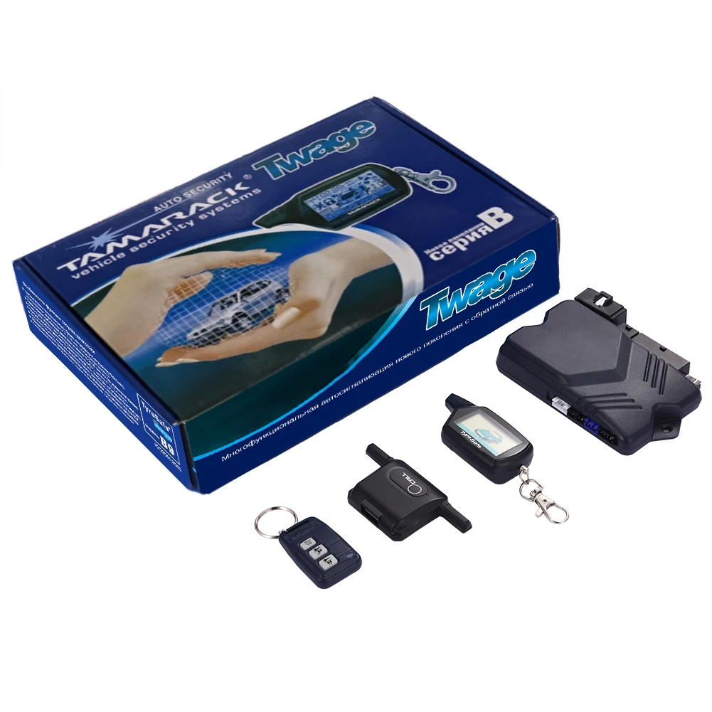 For TyreSafe B9 Russian Two-way Car Anti-theft Alarm System Ignition Remote Engine Keyless Start System With LCD Remote Control
For TyreSafe B9 Russian Two-way Car Anti-theft Alarm System Ignition Remote Engine Keyless Start System With LCD Remote Control