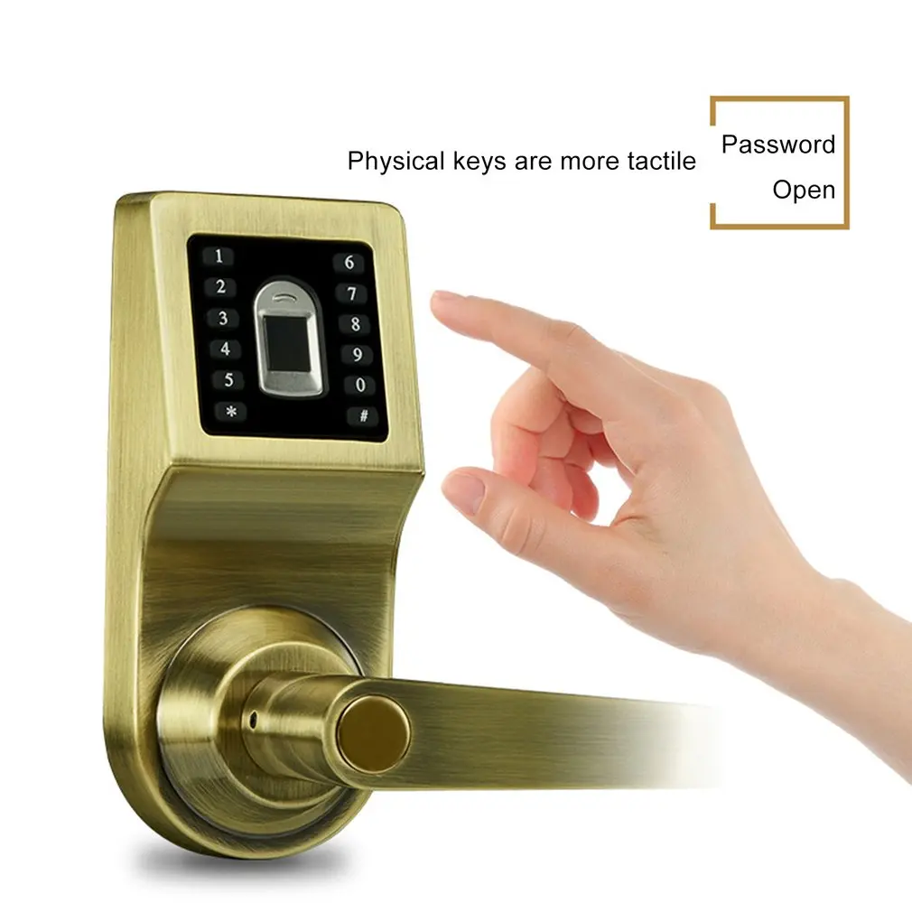 D6800 Digital Intelligent Biometric Fingerprint Lock Keyless Smart Door Lock Anti-theft Electronic Lock for Interior Door
D6800 Digital Intelligent Biometric Fingerprint Lock Keyless Smart Door Lock Anti-theft Electronic Lock for Interior Door