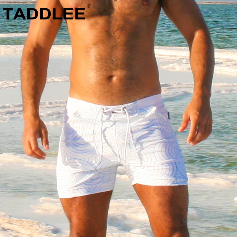 

Пикантная Мужская одежда для плавания Taddlee, плавки-боксеры, плавки для серфинга, купальные костюмы, плавки с квадратным вырезом