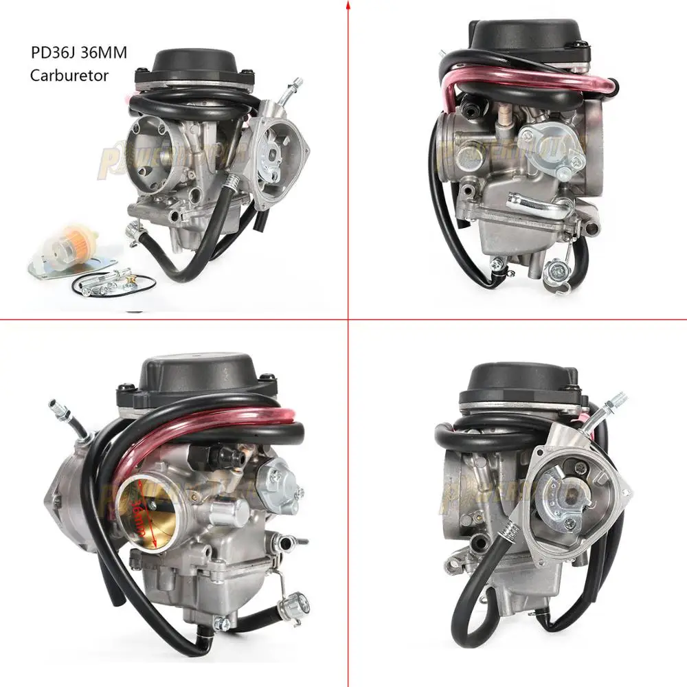 Чехол для карбюратора powerмотор PD36J 36 мм 400cc 1995 2010 универсальный от 300cc до 500cc
