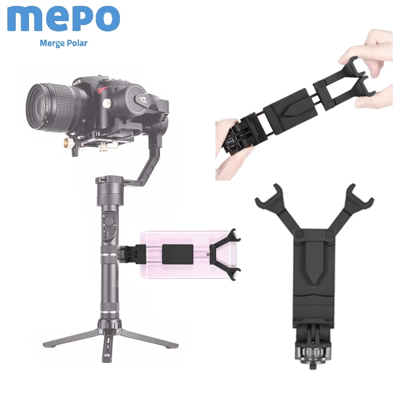 Smart Phone Bracket Holder For Zhiyun Smooth 4/3 Osmo Mobile 2 Extension Phone Clip Gimbal Stabilizer Mobile Phone Clamp Mount
Smart Phone Bracket Holder For Zhiyun Smooth 4/3 Osmo Mobile 2 Extension Phone Clip Gimbal Stabilizer Mobile Phone Clamp Mount
