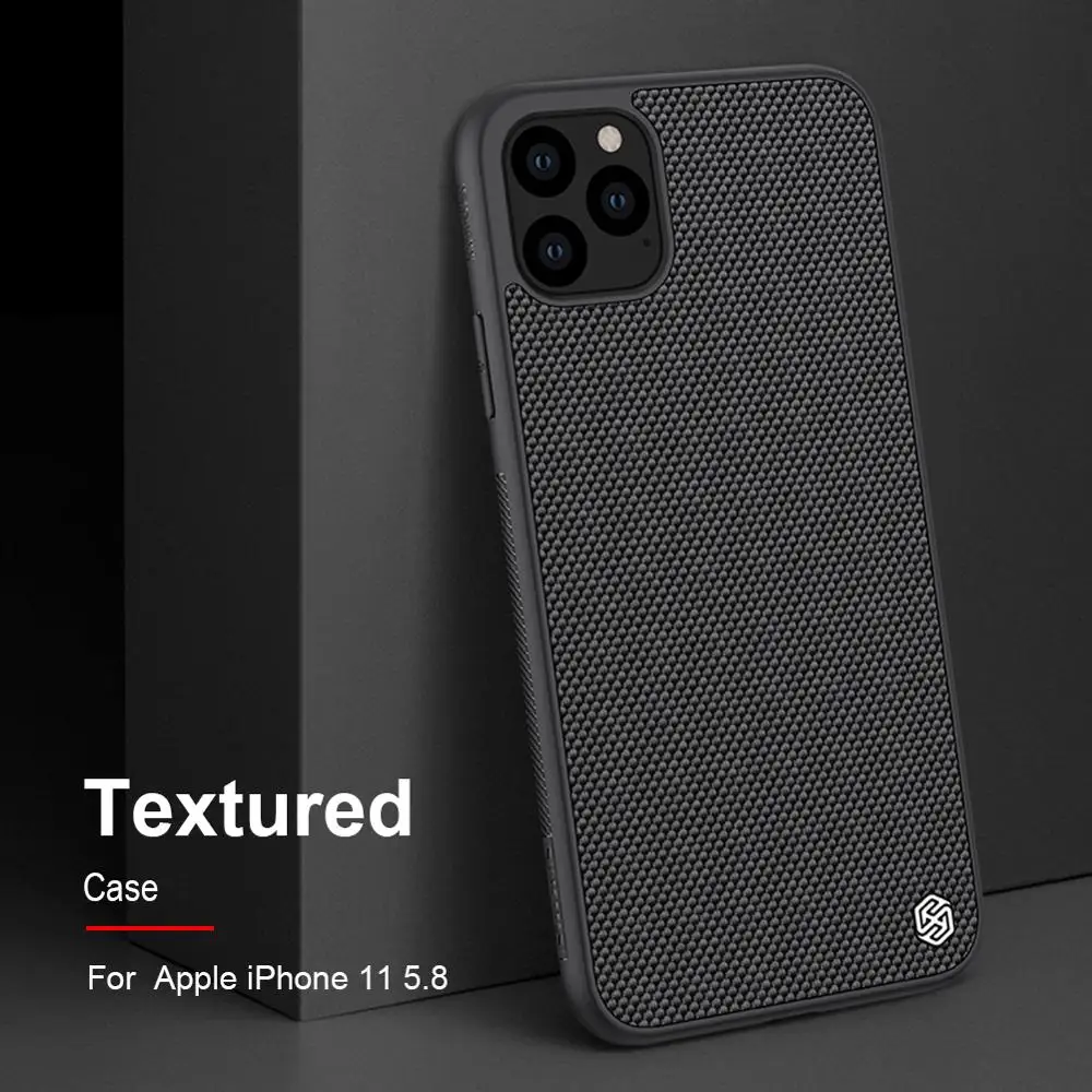 NILLKIN Textured Nylon fiber case for iphone 11 case apple 11 Pro Max back cover durable non-slip Thin and light
NILLKIN Textured Nylon fiber case for iphone 11 case apple 11 Pro Max back cover durable non-slip Thin and light