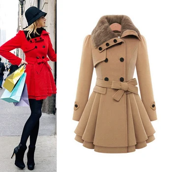 Wipalo 2019 Winter Women'S Parka Windproof Women'S Thick Coat Long Woolen Double-Breasted Coat Women'S Warm Jacket Plus Size
Wipalo 2019 Winter Women'S Parka Windproof Women'S Thick Coat Long Woolen Double-Breasted Coat Women'S Warm Jacket Plus Size