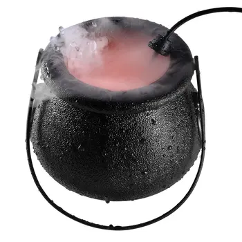 Halloween Witch Pot Smoke Machine Led Humidifier Color Changing Creepy Decor Party Diy Scene Layout Toy 
Halloween Witch Pot Smoke Machine Led Humidifier Color Changing Creepy Decor Party Diy Scene Layout Toy