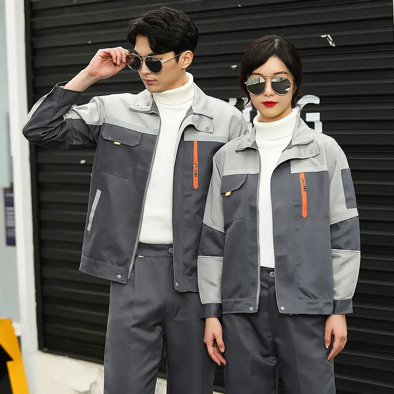 1 set Working clothes Uniform Men Women Workwear Coat and Trousers Welding Suit Car Repair Workshop Mechanic Plus Size clothes
1 set Working clothes Uniform Men Women Workwear Coat and Trousers Welding Suit Car Repair Workshop Mechanic Plus Size clothes