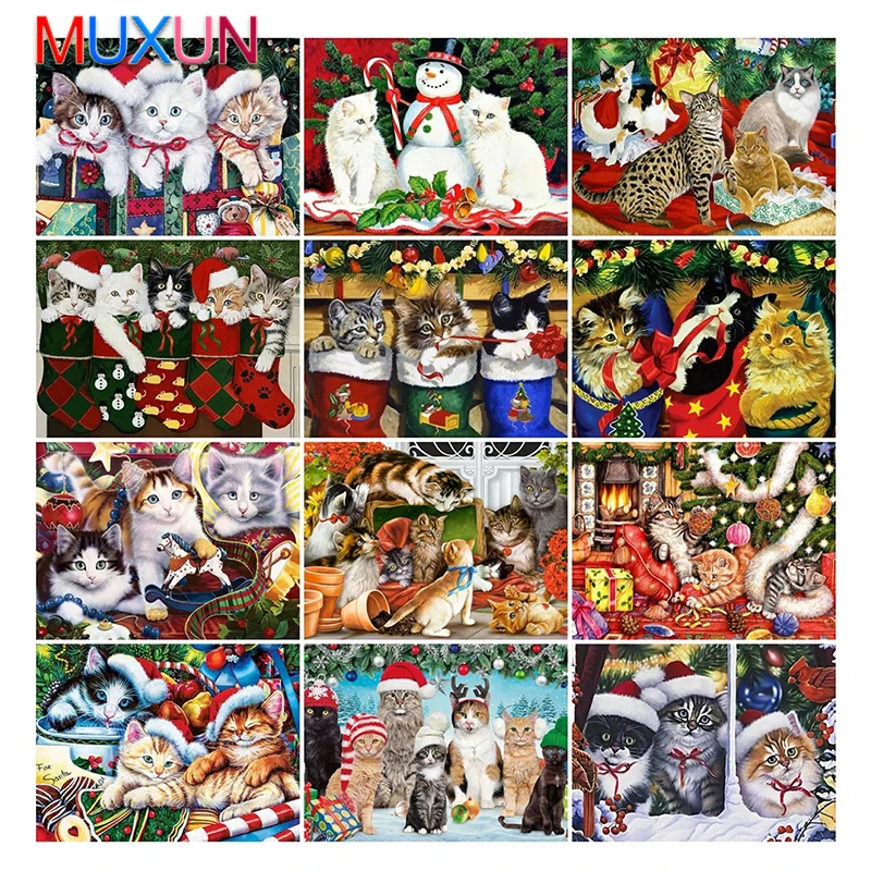 5D Diamond Painting Full Drill Square Christmas New Arrival 3D Diamond Embroidery Cartoon Needlework Diy Cat Handicraft Bh057
5D Diamond Painting Full Drill Square Christmas New Arrival 3D Diamond Embroidery Cartoon Needlework Diy Cat Handicraft Bh057