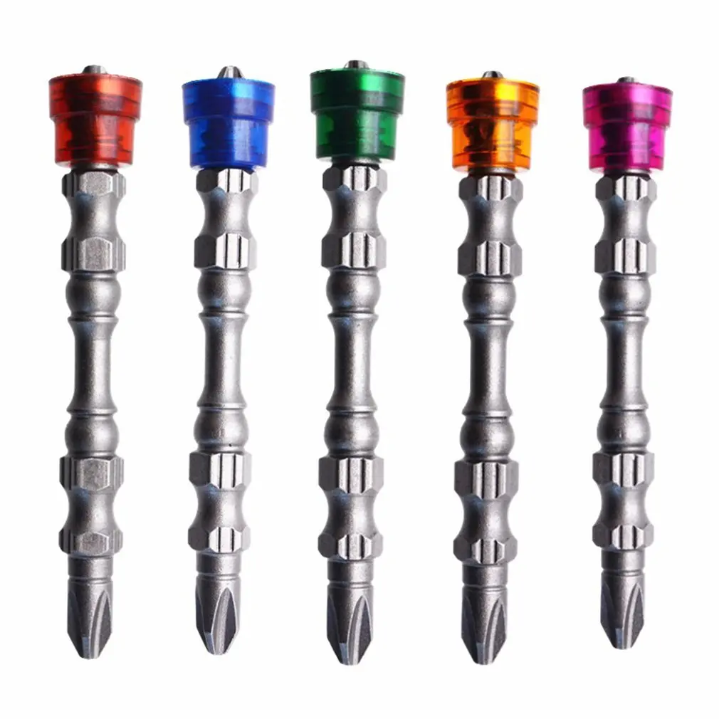 Multicolored Magnetic Ring Double-headed Strong Magnetic Bit Cross Wind Bit Electric Screwdriver Bit
Multicolored Magnetic Ring Double-headed Strong Magnetic Bit Cross Wind Bit Electric Screwdriver Bit