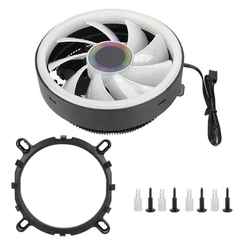 CPU Cooler Multifunctional PC Computer Cooling Fan Colorful Lights 12V Quiet Radiator Water RGB Desktop For Intel For AMD
CPU Cooler Multifunctional PC Computer Cooling Fan Colorful Lights 12V Quiet Radiator Water RGB Desktop For Intel For AMD