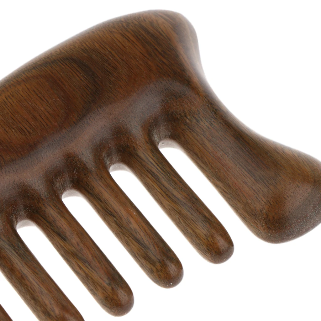 Seamless Handmade Anti-Static Wide Teeth Natural Green Sandalwood Massage Detangling Hair Comb Pocket Size for Travel Seamless Handmade Anti-Static Wide Teeth Natural Green Sandalwood Massage Detangling Hair Comb Pocket Size for Travel