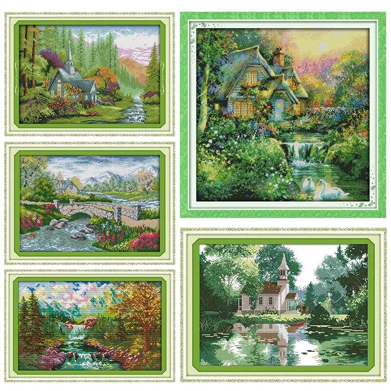 Joy Sunday Cross Stitch Kits The Wild Family Patterns Stamped Printed 11CT 14CT Counted Print Cross Stitch Embroidery Needlework
Joy Sunday Cross Stitch Kits The Wild Family Patterns Stamped Printed 11CT 14CT Counted Print Cross Stitch Embroidery Needlework
