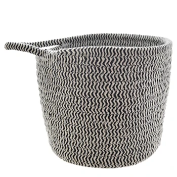 Nordic Storage Basket Black White Cotton Braided Organizer Key Phone Small Stuff Organization Hanging Bag Room Desk Table Decor
Nordic Storage Basket Black White Cotton Braided Organizer Key Phone Small Stuff Organization Hanging Bag Room Desk Table Decor