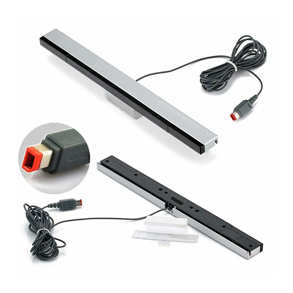 Sensor Bar Receiver For Nintendo Wii & Wii U With Stand Wired Infrared Receiver Long cable
Sensor Bar Receiver For Nintendo Wii & Wii U With Stand Wired Infrared Receiver Long cable