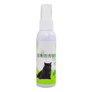 

Organic Liquid Fresh Extract Spray for Cat Pet Cat Catnip Spray Natural Healthy Toys to Make Cat be Excited Catnip