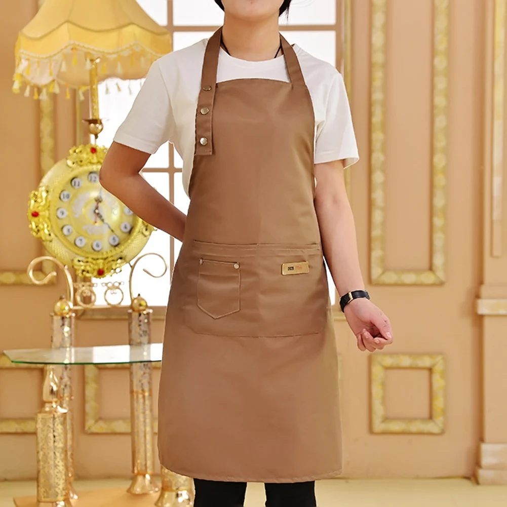 New Adjustable Bib Apron Waterproof Stain-Resistant With Two Pockets Kitchen Chef Baking Cooking BBQ Apron Equipment Accessories
New Adjustable Bib Apron Waterproof Stain-Resistant With Two Pockets Kitchen Chef Baking Cooking BBQ Apron Equipment Accessories