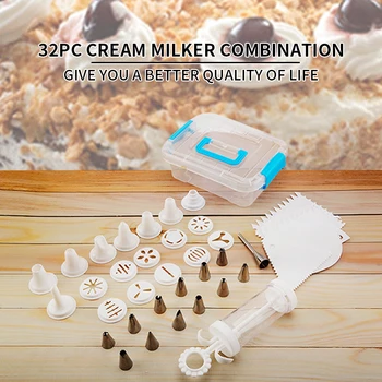 Pastry Icing Pen Cake Tools Piping Bag Nozzle Tips Fondant Cream Syringe Muffin Dessert Decorators Kitchen Accessories 25#15
Pastry Icing Pen Cake Tools Piping Bag Nozzle Tips Fondant Cream Syringe Muffin Dessert Decorators Kitchen Accessories 25#15