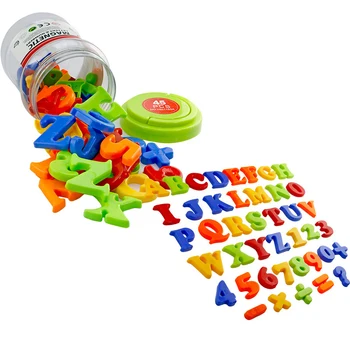 Educational Refrigerator Magnet Magnetic Alphanumeric Alphabet(26 Capital Letters+10 Numbers+6 Notation) 1 Set
Educational Refrigerator Magnet Magnetic Alphanumeric Alphabet(26 Capital Letters+10 Numbers+6 Notation) 1 Set