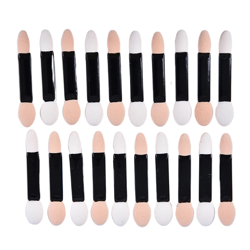 10/20Pcs Cosmetic Makeup Glitter Pigment Brush Nail Art Tool Set Sponge Powder Puff Nail Brush Double-sided Eye Shadow Stick
10/20Pcs Cosmetic Makeup Glitter Pigment Brush Nail Art Tool Set Sponge Powder Puff Nail Brush Double-sided Eye Shadow Stick