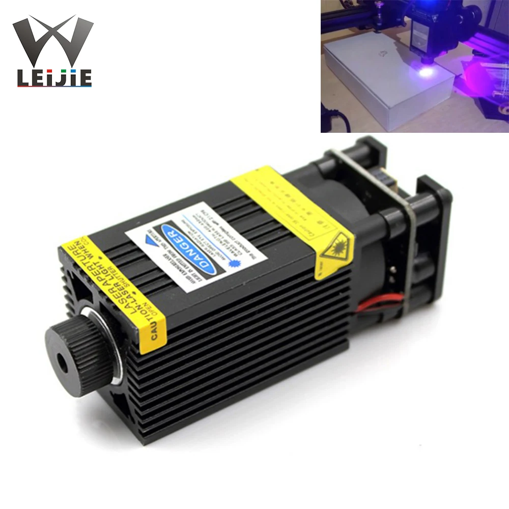 Focusable 405nm 500mW 12V Blue-Violet High Power Laser Module ACC Constant Current Drive 3D Engraving Machine with PWM Control
Focusable 405nm 500mW 12V Blue-Violet High Power Laser Module ACC Constant Current Drive 3D Engraving Machine with PWM Control