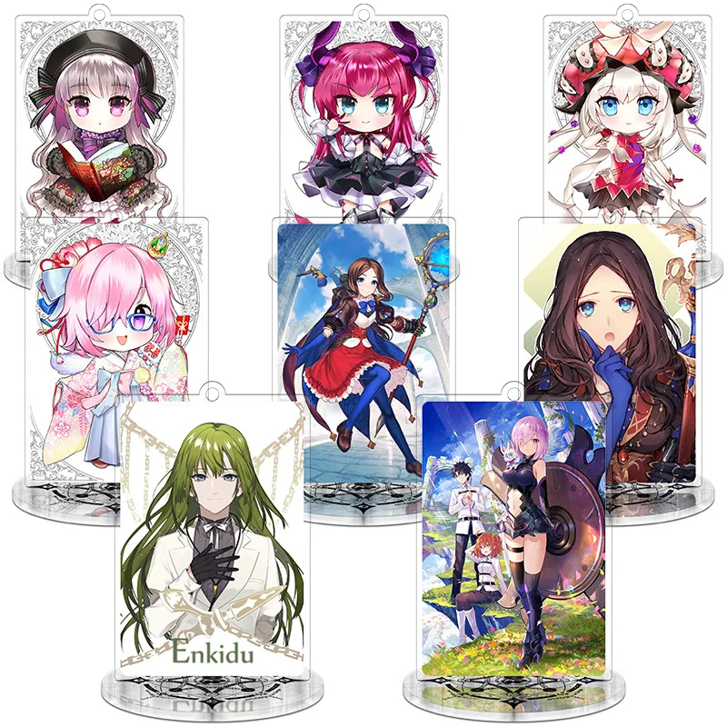 Height 9cm Fate/Grand Order FGO Anime Action Figure Toy Acrylic Keychain Decorative Ornaments 9 Different Style
Height 9cm Fate/Grand Order FGO Anime Action Figure Toy Acrylic Keychain Decorative Ornaments 9 Different Style