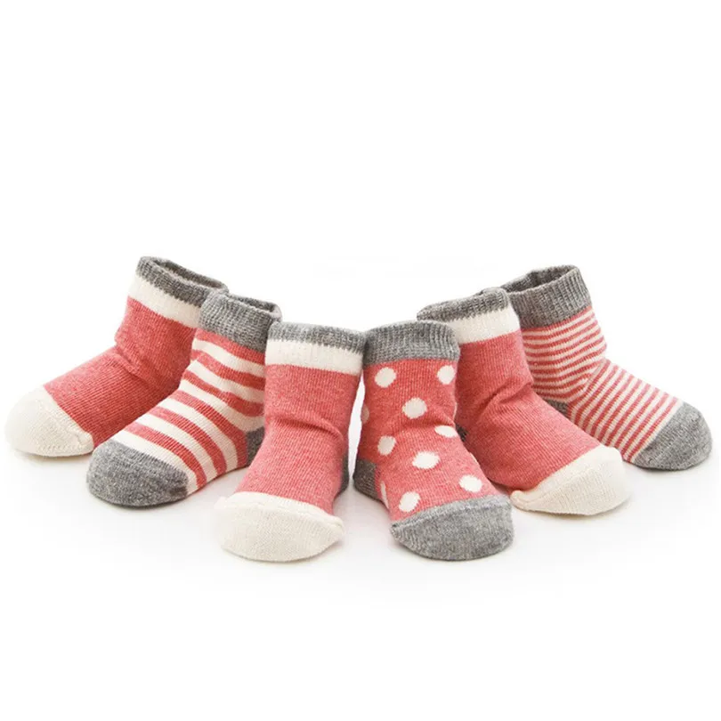 Фото Четыре пары детских носков для мальчиков и девочек модные носки в стиле пэчворк