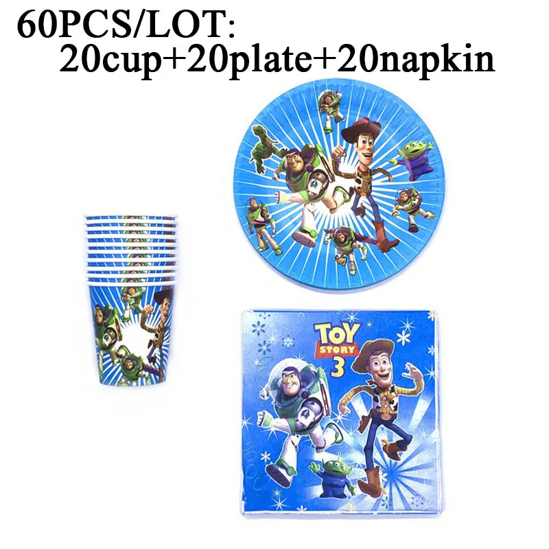 Disney Toy Story Party Supplies Set Disposable Tableware Set 60pcs Birthday Party Toy Story Party Paper Napkins Cups Plate Decor
Disney Toy Story Party Supplies Set Disposable Tableware Set 60pcs Birthday Party Toy Story Party Paper Napkins Cups Plate Decor