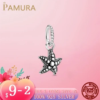 Summer New 925 Sterling Silver Beaded Starfish Pendant Beads Ocean Charm Fit Original pandora Bracelet Necklace DIY Jewelry
Summer New 925 Sterling Silver Beaded Starfish Pendant Beads Ocean Charm Fit Original pandora Bracelet Necklace DIY Jewelry