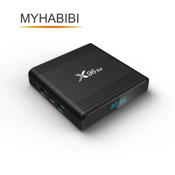 X96 Air Android 9.0 Tv Box Amlogic S905X3 Smart TV Box 4K Android Box X96 Air Quad Core 5G Wifi BT H.265 X96 Set Top Box
X96 Air Android 9.0 Tv Box Amlogic S905X3 Smart TV Box 4K Android Box X96 Air Quad Core 5G Wifi BT H.265 X96 Set Top Box