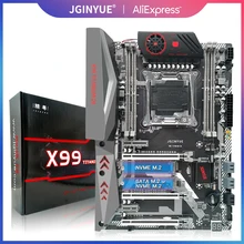 JINGYUE X99 Motherboard Support Xeon E5 2670 V3 CPU DDR4 ECC RAM Memory LGA 2011-3 Slot Processor NVME M.2 Sata m.2 X99 D4 JINGYUE X99 Motherboard Support Xeon E5 2670 V3 CPU DDR4 ECC RAM Memory LGA 2011-3 Slot Processor NVME M.2 Sata m.2 X99 D4