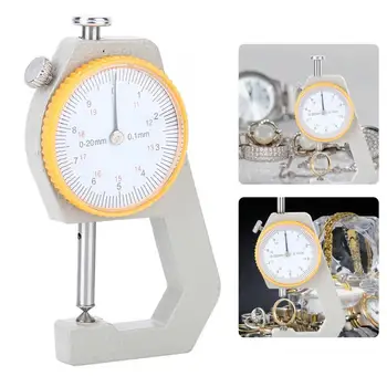 Portable 0-20mm Precise Portable Jewelry Thickness Gauge Meter Metal Glass Jewelry Measuring Instrument Tool Tester for Jeweleri
Portable 0-20mm Precise Portable Jewelry Thickness Gauge Meter Metal Glass Jewelry Measuring Instrument Tool Tester for Jeweleri