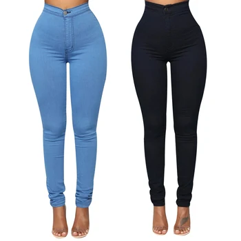 Spring/Autumn/Winter Women Stretch Button-down Solid Color Slim Simple Pants Fashion Casual Wild Long Jeans Hot Sale
Spring/Autumn/Winter Women Stretch Button-down Solid Color Slim Simple Pants Fashion Casual Wild Long Jeans Hot Sale